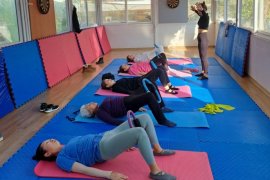 Bostanlıspor’da sağlık için pilates…