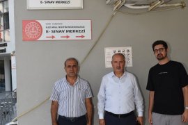 Karşıyaka’da E-Sınav merkezi sınava girecekleri çok sevindirdi