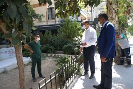 Başkan Tugay denetimde...