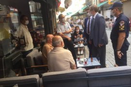 Kaymakam Çalışır gün boyu denetimdeydi...