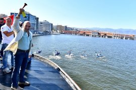İzmir Körfezi’nin dibinden harika görüntüler...