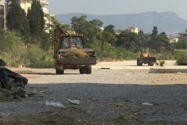 Çöplük olan Karşıyaka Stadı temizlendi