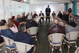 CHP adayı Dr.Tugay, Latife Hanım Grubuyla sohbet etti...