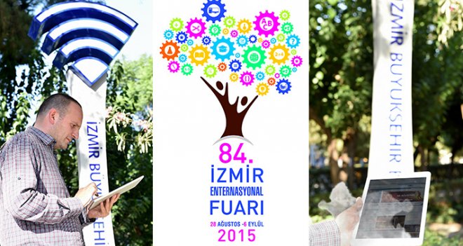  İEF’de kablosuz ve ücretsiz internet keyfi 