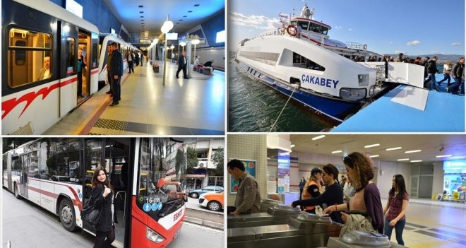  İzmir'de toplu ulaşıma seçim ayarı