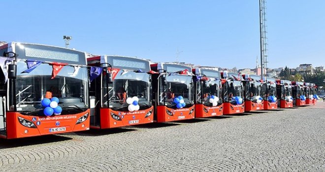  İZULAŞ’a 110 yeni otobüs 
