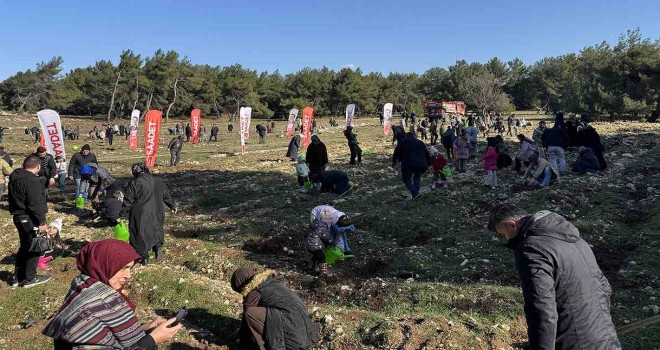 Saadet Partisi İzmir'den fidan dikim etkinliği