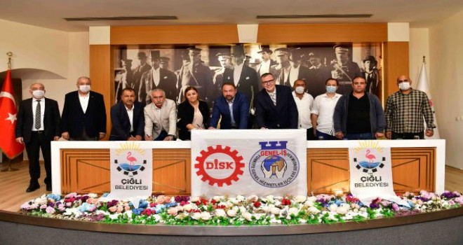 Çiğli Belediyesi’nin kadrolu işçileri için mutlu son