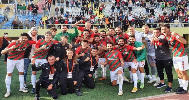 Karşıyaka, üç puanı 4 golle aldı