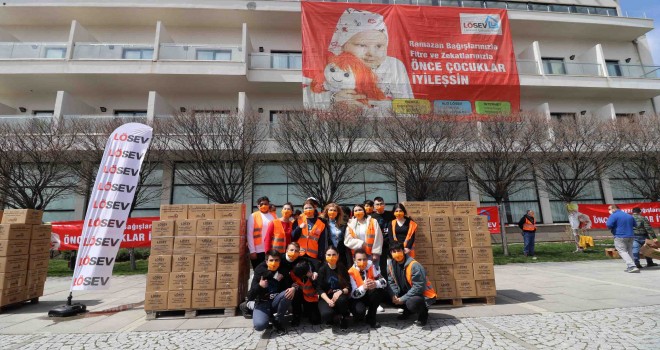 LÖSEV'den tüm hastalarına koli koli mutluluk