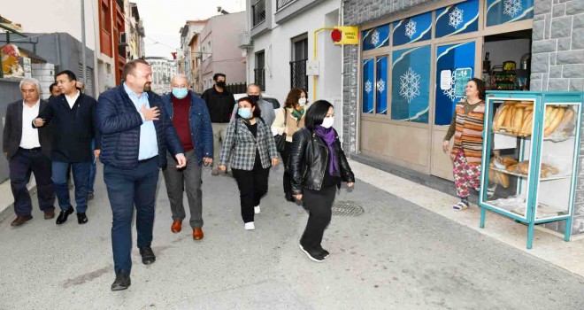 Çiğli’de saha çalışmaları hız kesmiyor