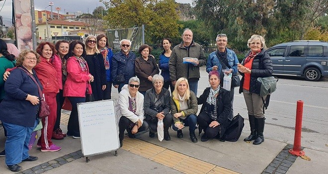 Karşıyakalı Foto Gezer grubunun geleneksel Ata Lokması...