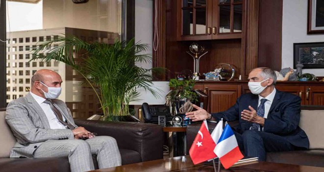 Başkan Soyer, Fransa’nın Ankara Büyükelçisi ile buluştu