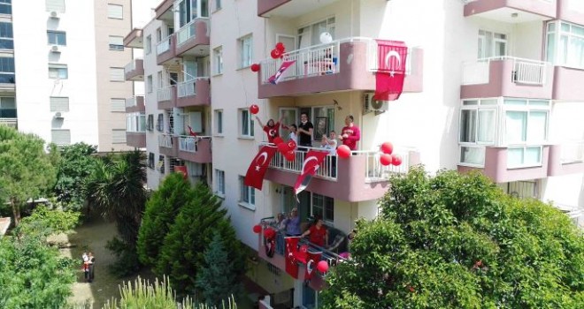 19 Mayıs’ı Apartman Festivali ile kutladılar