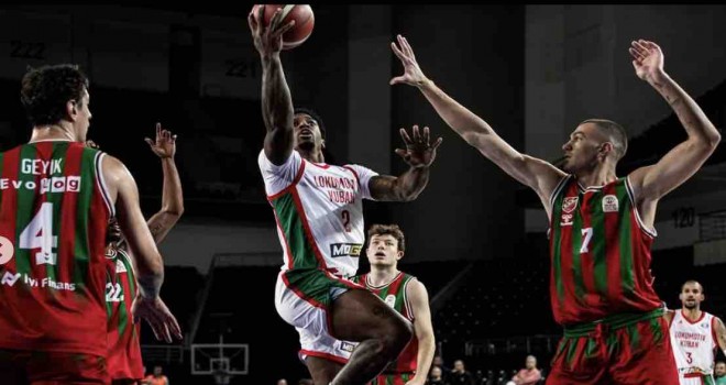 Karşıyaka Lokomotiv Kuban'a direnemedi