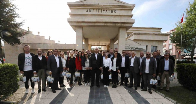 Başkan Çiçek’in ilk toplantısı muhtarlarla