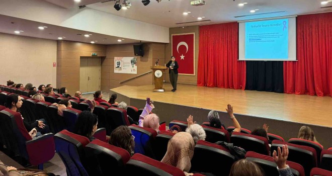 Çiğli Belediyesi’nden meme kanseri farkındalık semineri