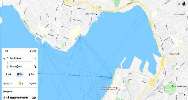 İzmir’de otobüs saatleri de artık Google Haritalar'da
