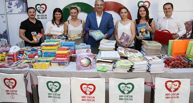 10 bin çocuğun yüzü güldü