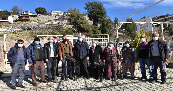 Bornova’da tarıma destek devam ediyor