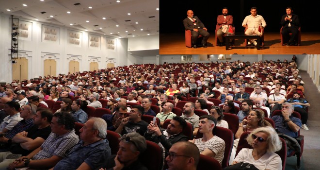 Marbaş’ın seminerine İzmir’deki borsa yatırımcısından büyük ilgi