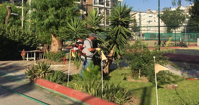 Bostanlıspor Tesisleri ilaçlandı