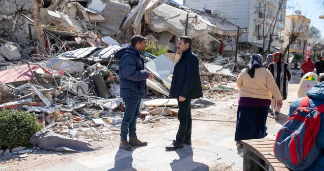 Başkan Kırgöz'den deprem bölgesine ziyaret