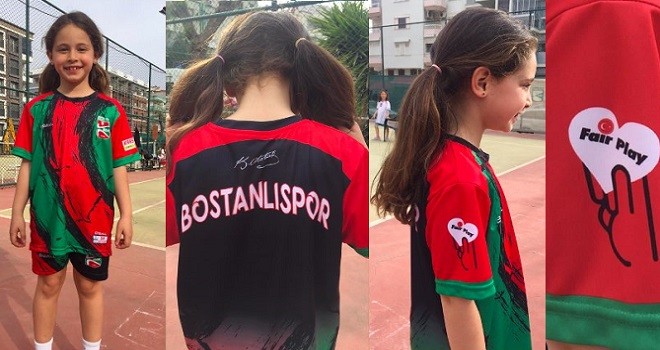 Bostanlıspor'un 2022 formaları Atatürk imzalı, Fair Play Logolu...
