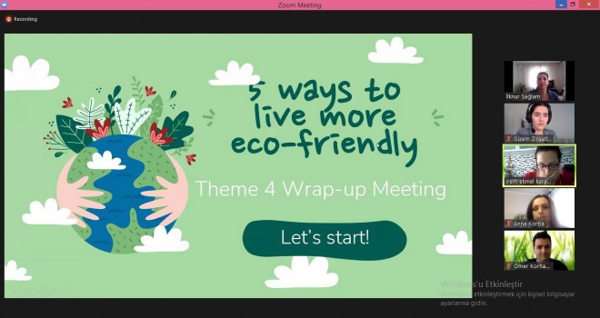 Öğrenciler eTwinning Projesi ile çevre duyarlılıklarını artırıyor