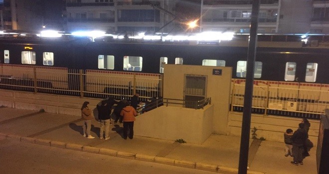 İZBAN Demirköprü istasyonunda intihar