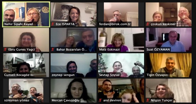 Bostanlı Rotary'den çeyrek asıra özel kutlama