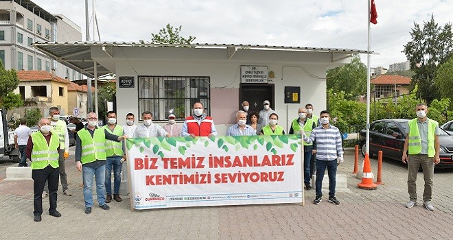 Çiğli mahallelerinde ikinci tur temizlik başladı