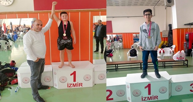 Bostanlıspor Muay Thai’de 2 şampiyon çıkardı