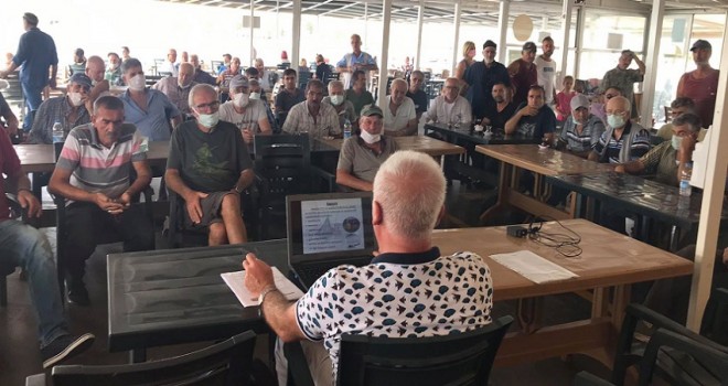 Bostanlı ve Mavişehirli balıkçılara eğitim...