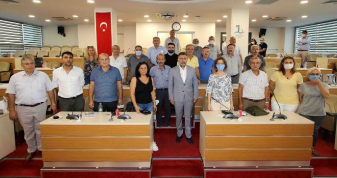 Başkan Sandal, muhtarlarla buluştu