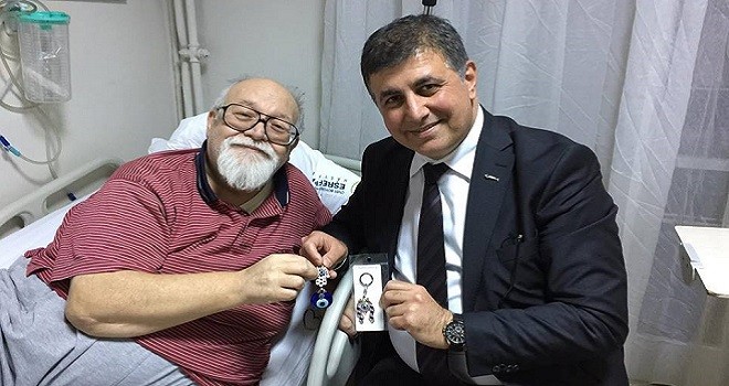 Başkan Tugay, Sancar Maruflu'yu ziyaret etti