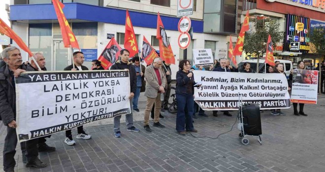 Halkın Kurtuluş Partisi'nden Karşıyaka'da eylem