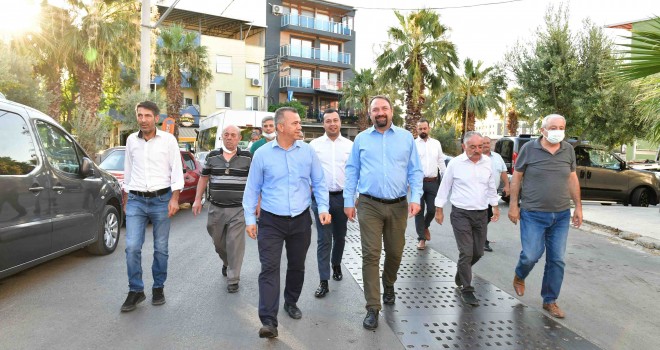 Çiğli'de şafak mesaileri devam ediyor