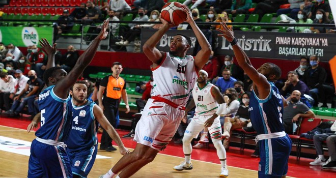 Pınar Karşıyaka evinde Türk Telekom'a kaybetti