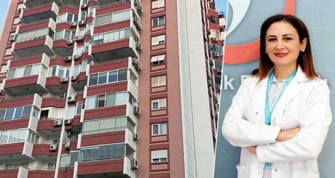 Karşıyaka'da 12.kattan düşen doktor hayatını kaybetti