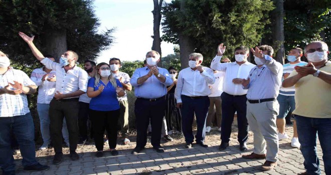 Güzelbahçe’nin direnişine Karşıyaka’dan tam destek