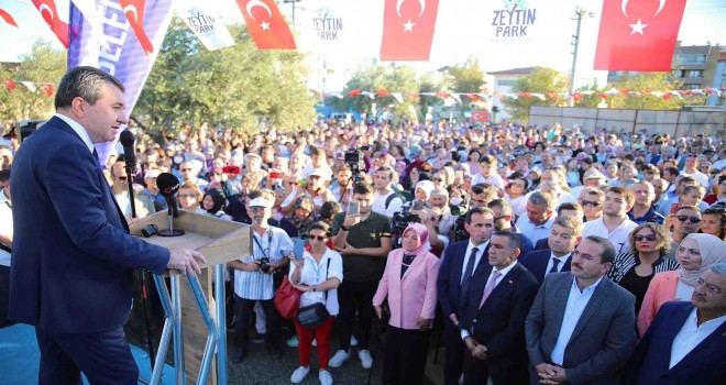 Zeytin Park 8 bin kişiyle açıldı