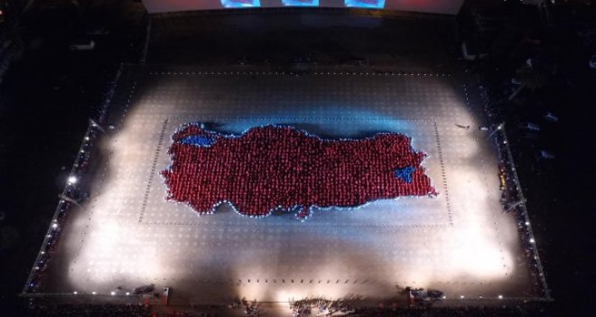 2123 kişi zeybek oynadı, Türkiye haritası oluşturdu