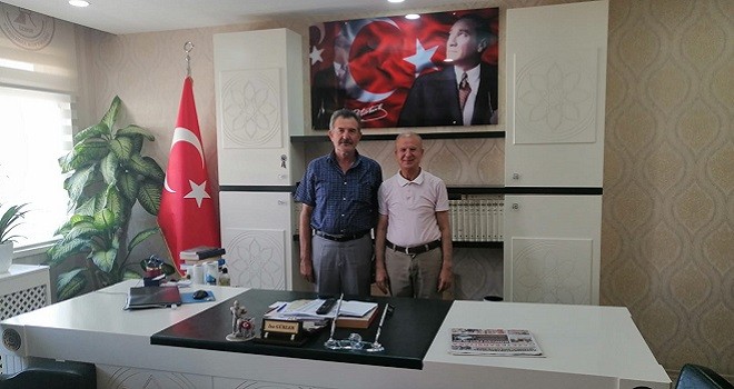 Cem Vakfı Başkanı, Müftü Gürler'i ziyaret etti