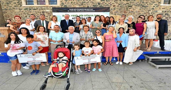 İzmir Büyükşehir’in çevre dostu kampanyasında ödüller sahiplerini buldu