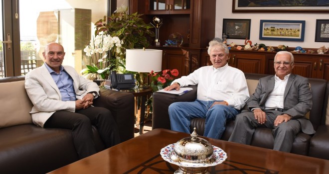 Başkan Soyer ile EBSO Başkanı Yorgancılar bir araya geldi