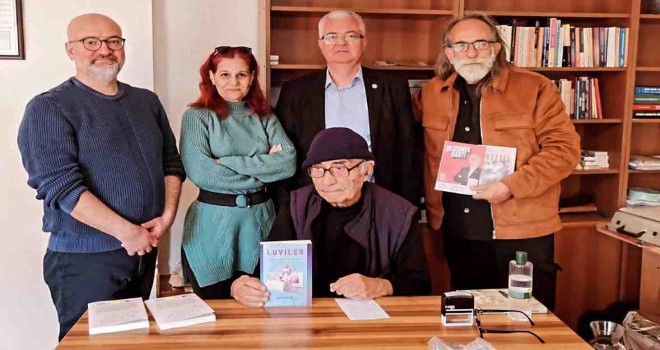 TİP Karşıyaka'dan Yazar Büyüktanır'a ziyaret