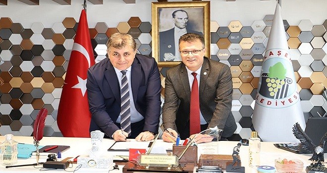 Karşıyaka ile Alaşehir kardeş şehir oldu