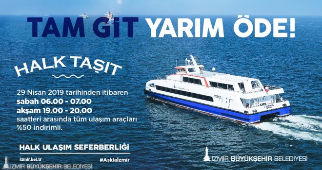 Halk Taşıt uygulaması 29 Nisan'da başlıyor