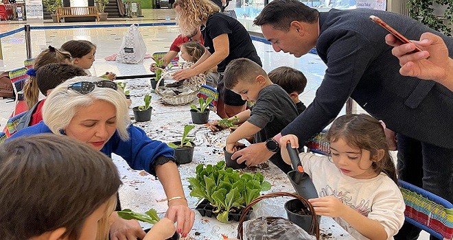 Çocuklar Kış Sebzeleri Yetiştiriciliğini Çok Sevdi